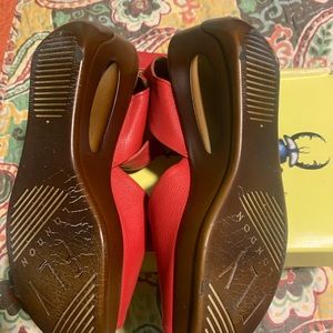 Fly London Cute Red Sandals